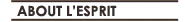 ABOUT L'ESPRIT section heading