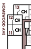 suites on level 2 at 60 homewood